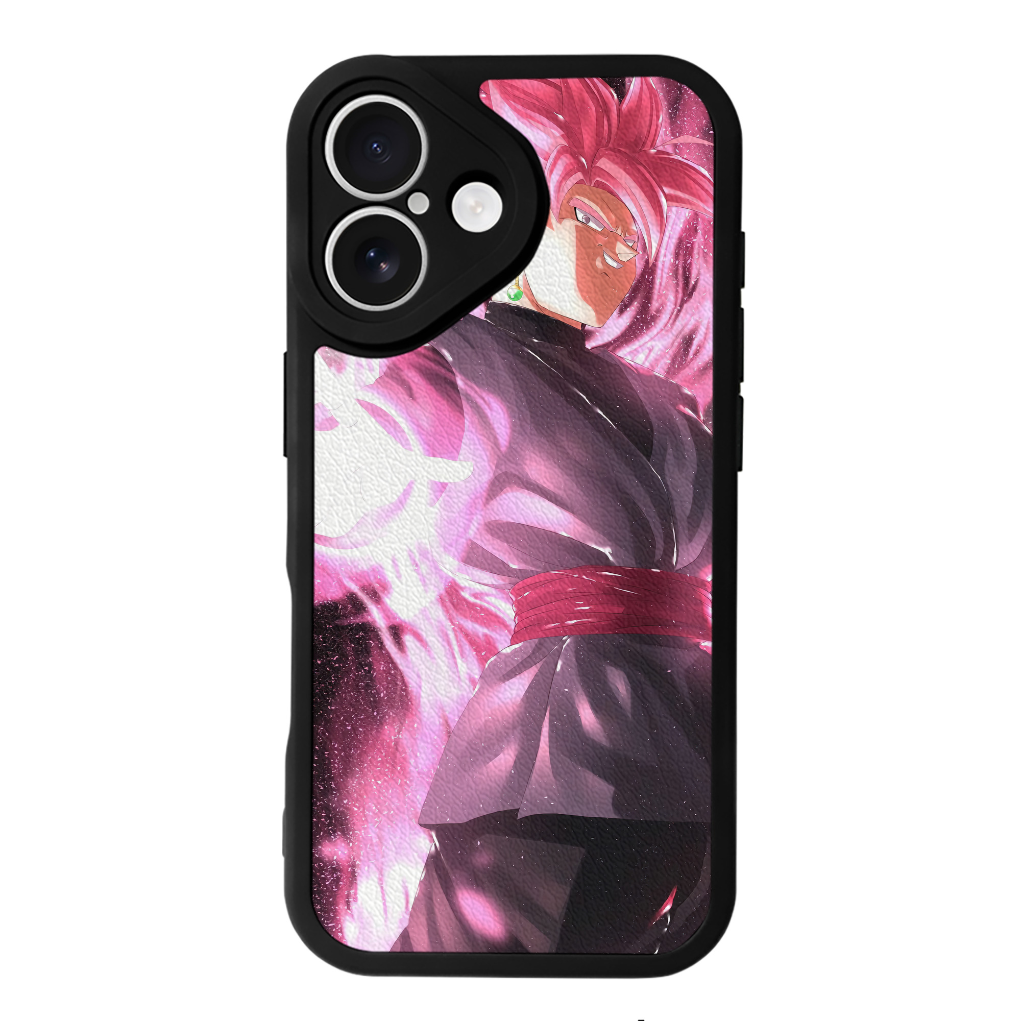 （画像用） ドラゴンボール DRAGON BALL 【iPhone 16シリーズ対応】シリコンスマホケース（レザー調） 材質：シリコン